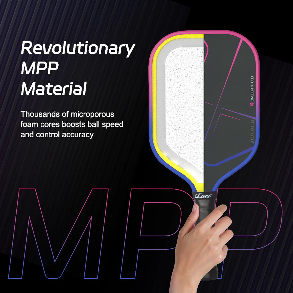 Luzz Pickleball Pro 4 Inferno MPP Paddle