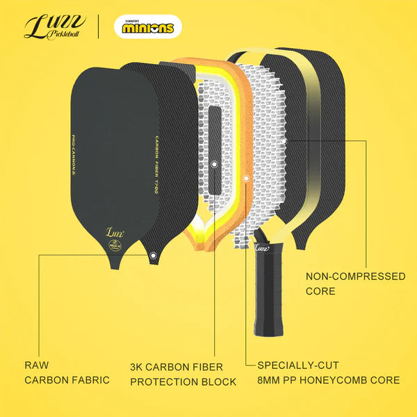 Luzz Minions Cannon Pickleball Paddle